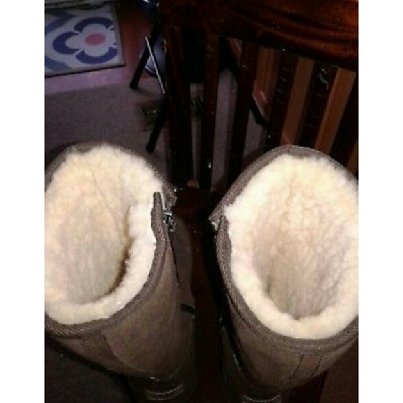 AUTH UGG AUSTRALIA SUNSET ZIPPER BOOTS*WOM SIZE 5 - Picture 4 of 8